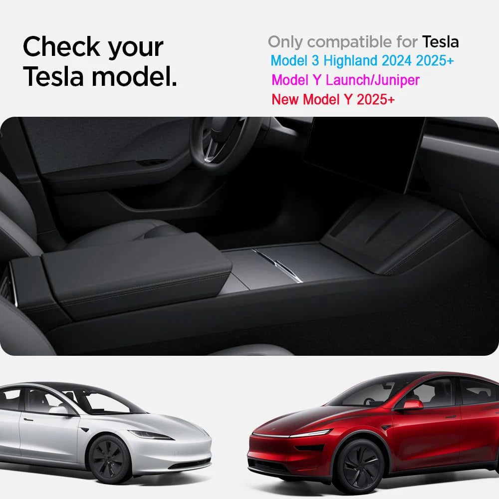 Tesla Model Y Juniper Model 3 Console Organizer - Storage Tray