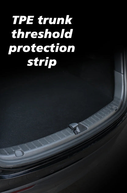 Tesla Model Y Juniper 2025+ Trunk Threshold Strip - TPE Anti-Scratch Protection Lid Cover