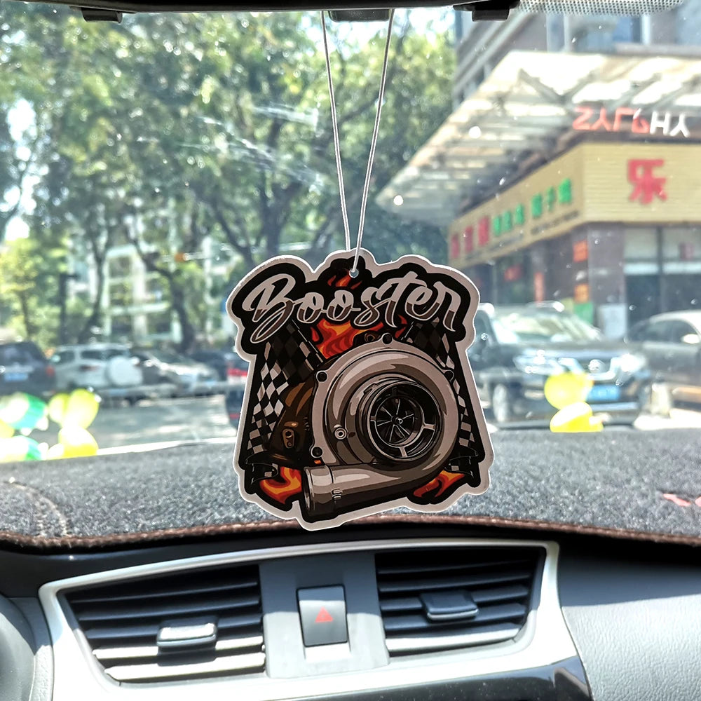 JDM Car Air Freshener Rearview Mirror Perfume - Turbo Brake Disc