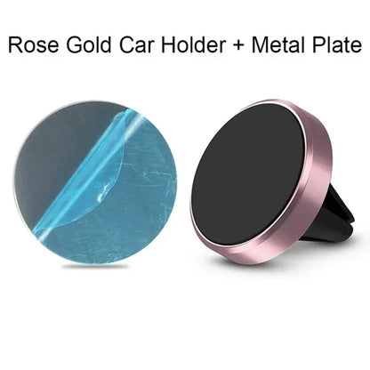 Magnetic Car Phone Holder - Air Vent Mount for iPhone Samsung GPS