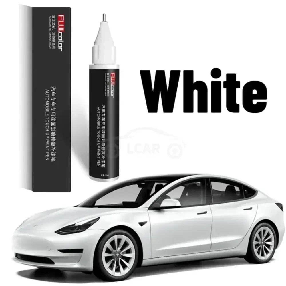 Tesla Paint Repair Pen - Car Scratch Remover for Model 3/X/Y/S Black White Wheel Hub