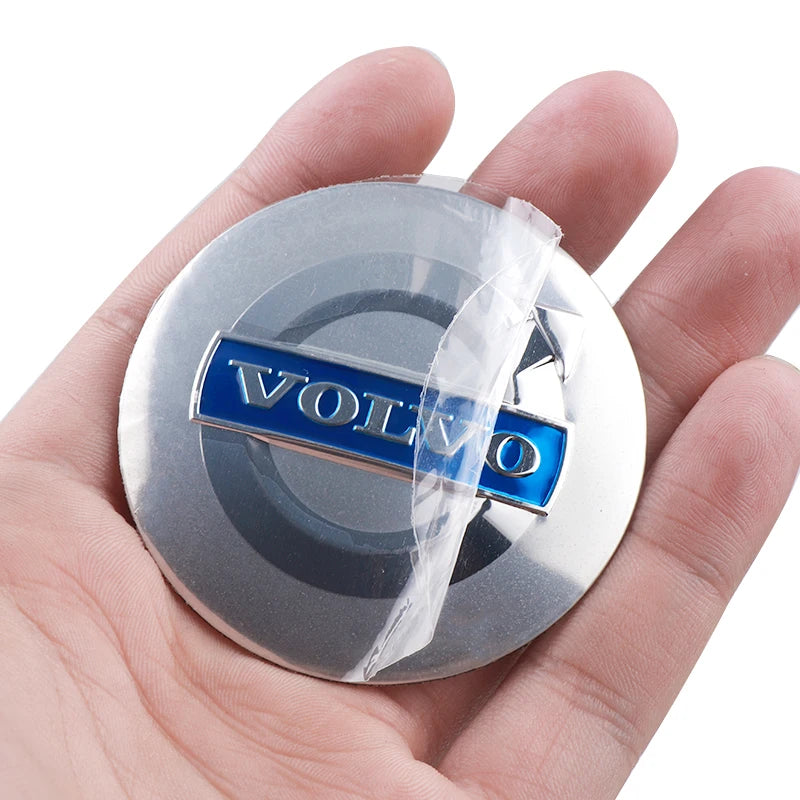 Volvo Wheel Center Stickers 56mm - Hub Cap Decals for R-Design Models