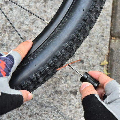 MTB Road Bicycle Tire Repair Kit - Tubeless Rubber Bacon Strips