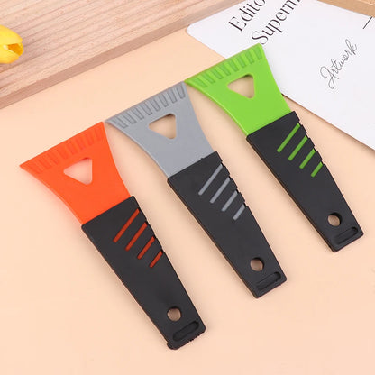 Mini Plastic Ice Scraper - Car Windshield Frost Removal Tool