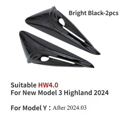 Tesla Model 3 Highland 2024 Yan Kamera Koruyucu Kapak - ABS Lens Koruma