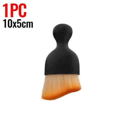 Car Vent Cleaning Brush with Casing - Soft Interior Detailing Tool
