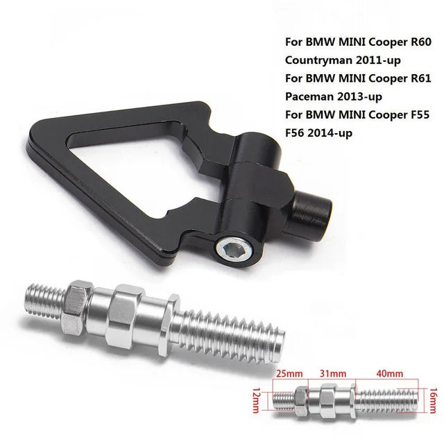 Universal Aluminum Towing Hook - JDM Trailer Towbar BMW VW Mercedes