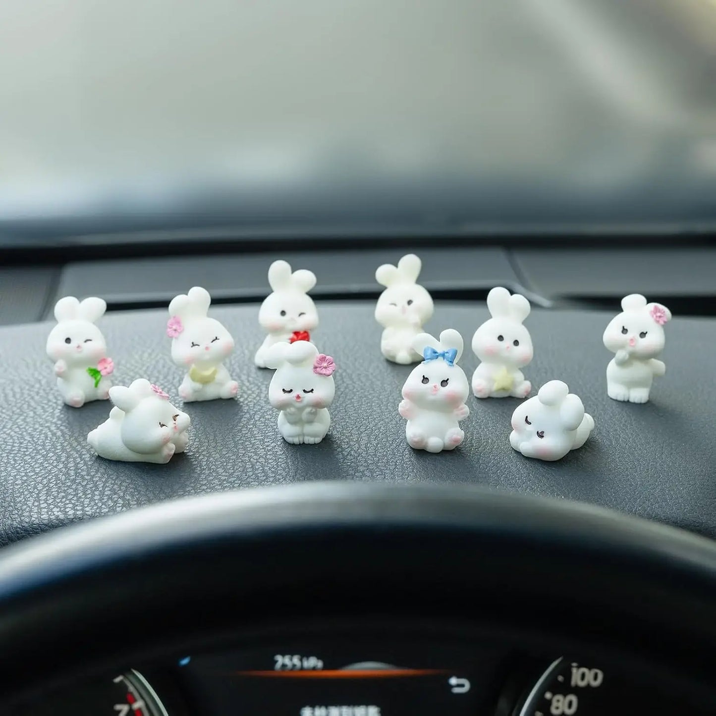 Cute Mini Animal Car Dashboard Accessories - Rearview Mirror Decor