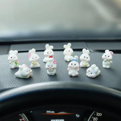Cute Mini Animal Car Dashboard Accessories - Rearview Mirror Decor