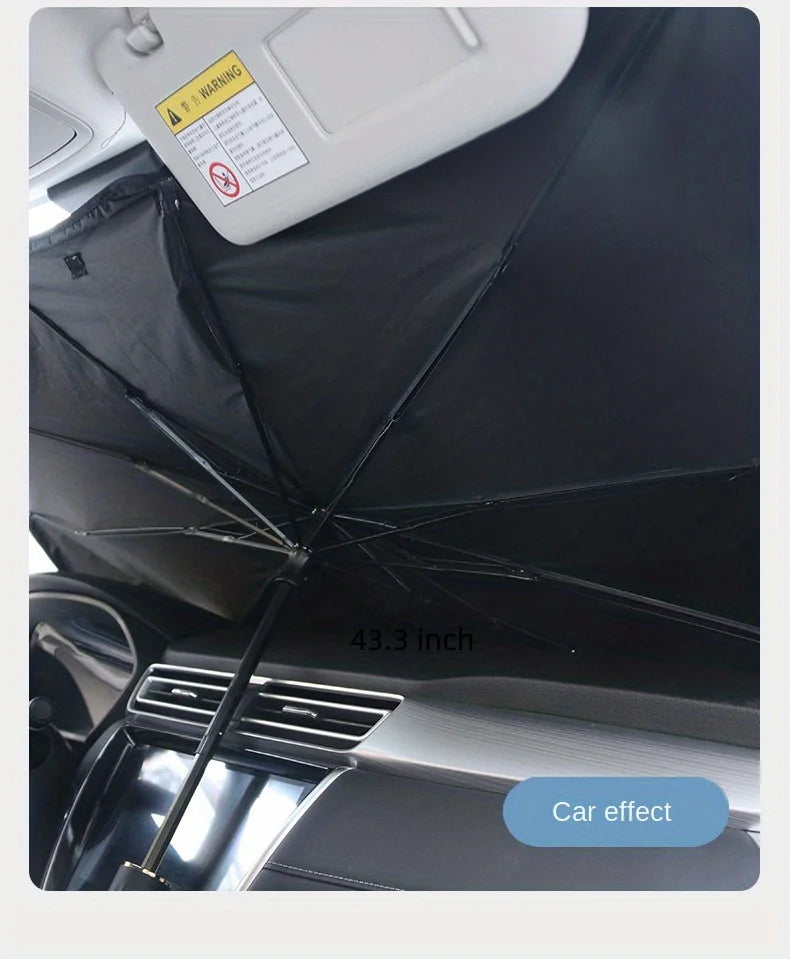 Car Windshield Sunshade - Premium UV Protection Sun Visor