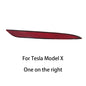 Tesla Model 3/Y/X/S Rear Bumper Reflector - Red Lens Light Cover Model X Right 1