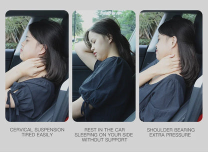 KJOY Car Headrest Neck Pillow Memory Foam - Tesla Model 3/Y/X