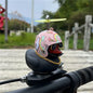 Car Duck Ornament Bicycle Horn - Squeeze Bell with Helmet Straps