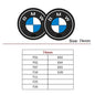 BMW Car Cup Mat 2PCS - Universal Cup Holder Coasters for X1/X2/X3/X4/X5/X6 1/2/3/4/5/6/7 Series