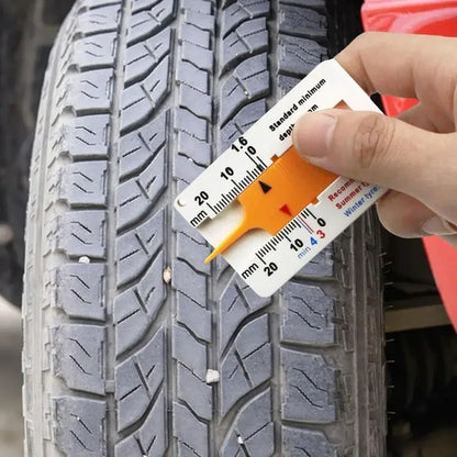 Car Tire Depth Gauge - Accurate Tread Measurement Tool