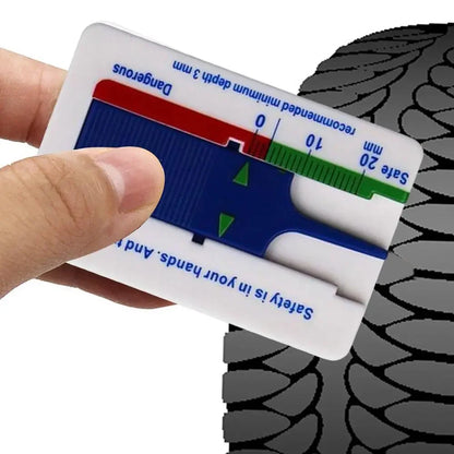Car Tire Depth Gauge - Accurate Tread Measurement Tool