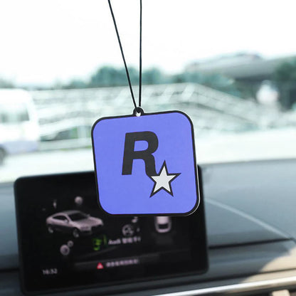Car Rockstar Fragrance Tablets Air Freshener - Aromatherapy Pendant