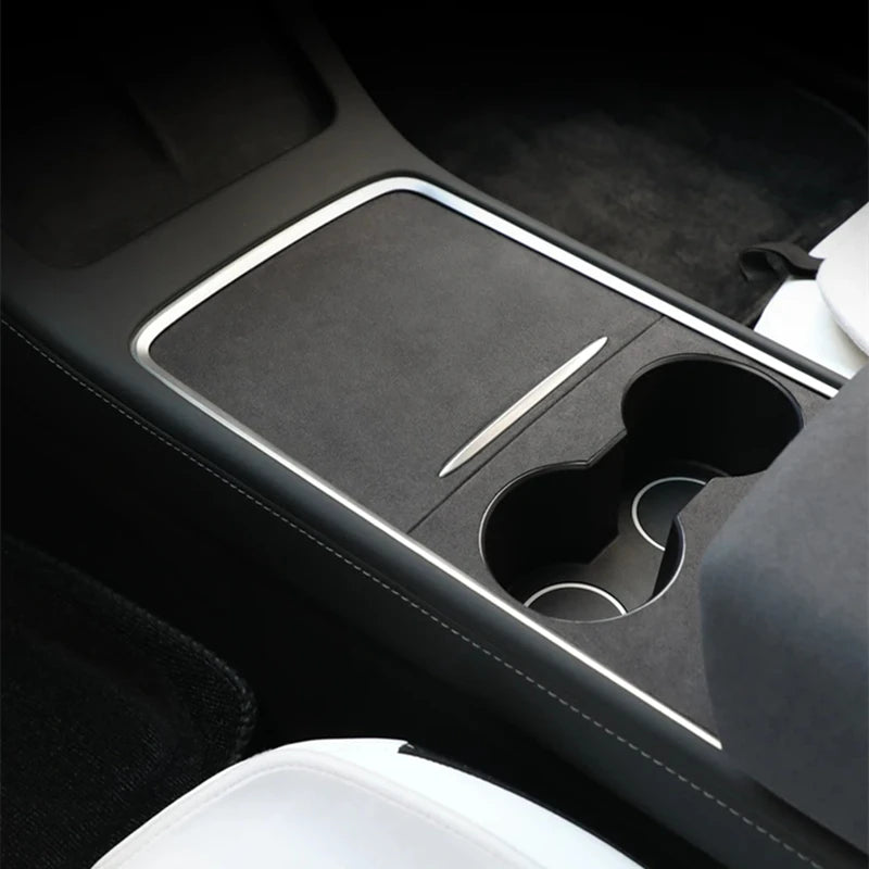 Tesla Model 3/Y Suede Central Control Panel Protector Cover Sticker