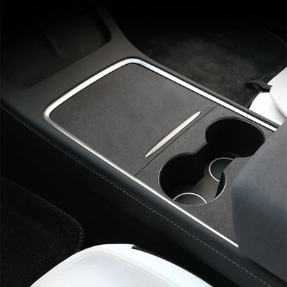 Tesla Model 3/Y Suede Central Control Panel Protector Cover Sticker