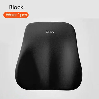 Memory Foam Car Headrest Lumbar Cushion - Universal Comfort Pillow