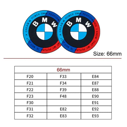 BMW Car Cup Mat 2PCS - Universal Cup Holder Coasters for X1/X2/X3/X4/X5/X6 1/2/3/4/5/6/7 Series