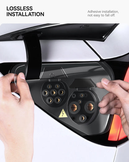 Tesla Model 3/Y Highland Juniper Charger Port Cover - Rainproof Dustproof Protection