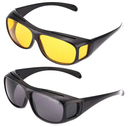 KJOY Night Vision Driving Glasses - UV Protection Yellow Lens