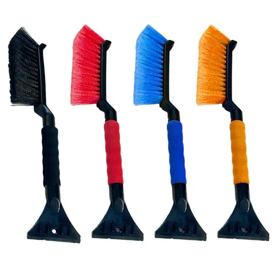 Car Snow Brush Ice Scraper - 2-in-1 Ergonomic Winter Tool