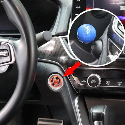 Car Push Start Button Cover - Auto Ignition One-Touch Rocker Switch