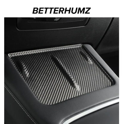 Tesla Model Y Model 3 Carbon Fiber Console - Wireless Charging