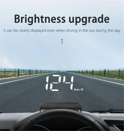 HUD Head Up Display M3 OBD2 GPS Car Speedometer Projector