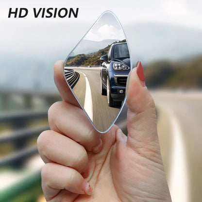 Car Blind Spot Mirrors - Frameless Wide Angle 2pcs Set