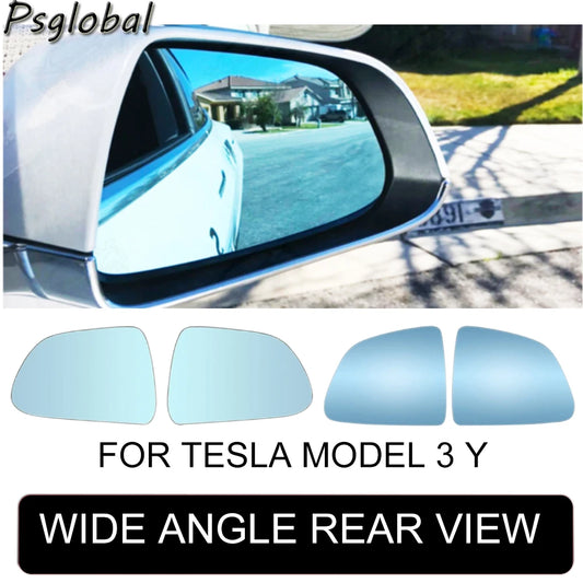 Tesla Wide Angle Heated Rearview Mirror 800R - Model 3/Y/X/S