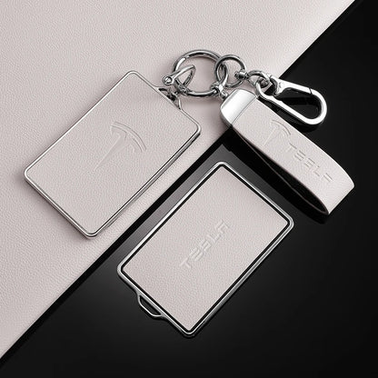 Tesla Key Case TPU Leather - NFC Key Fob Cover Model 3 S X Y