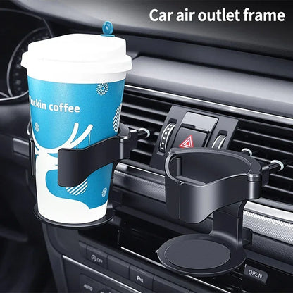 Universal Car Air Vent Cup Holder - Drink Bottle Holder Stand for Auto Truck Water