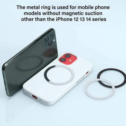 Magnetic Ring Holder for iPhone 14/13/12 - MagSafe Car Phone Stand Gold