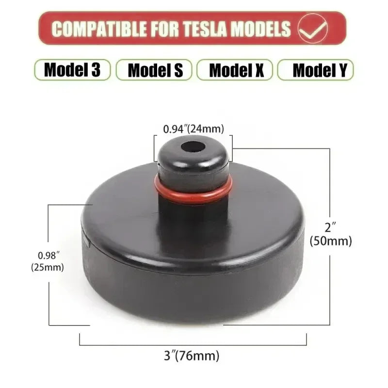 Tesla Jack Lift Pad Adapter - Silicone Point Protector