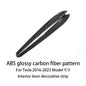 Tesla Model 3 Y Dashboard Trim Strip - Carbon Fiber ABS ABS bright carbon 2