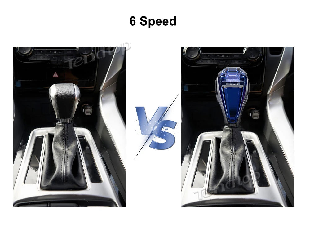 Universal Crystal LED Gear Shift Knob - 5 Speed with Lights