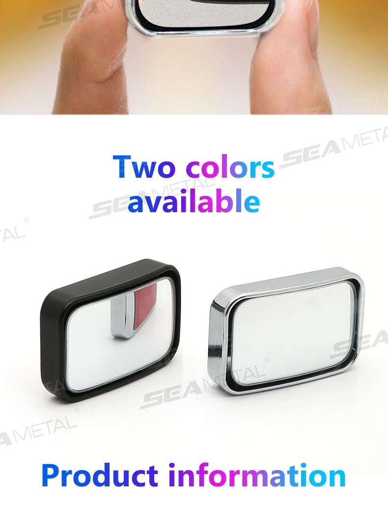 Car Convex Blind Spot Mirrors - Wide Angle 2pcs Set