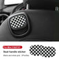 Mini Cooper Leather Rear Seat Handle Cover - R56 R55 F56 F57 Decal