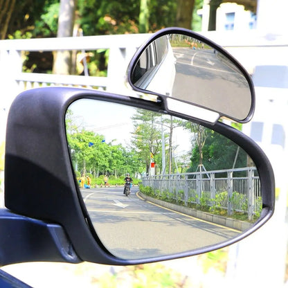Car Blind Spot Mirror - 360° Adjustable Wide Angle