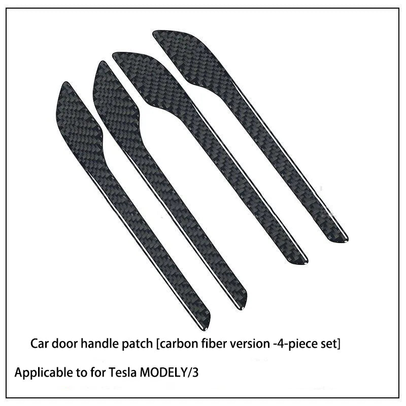 Tesla Model 3 Y Door Handle Stickers - Anti-Scratch Luminous