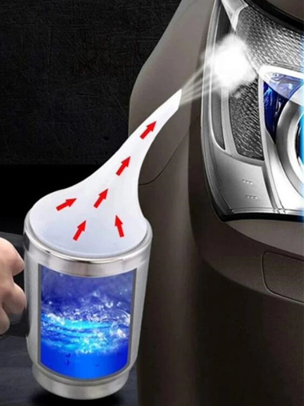 Headlight Polishing Set - Auto Headlight Restoration Kit 300ml