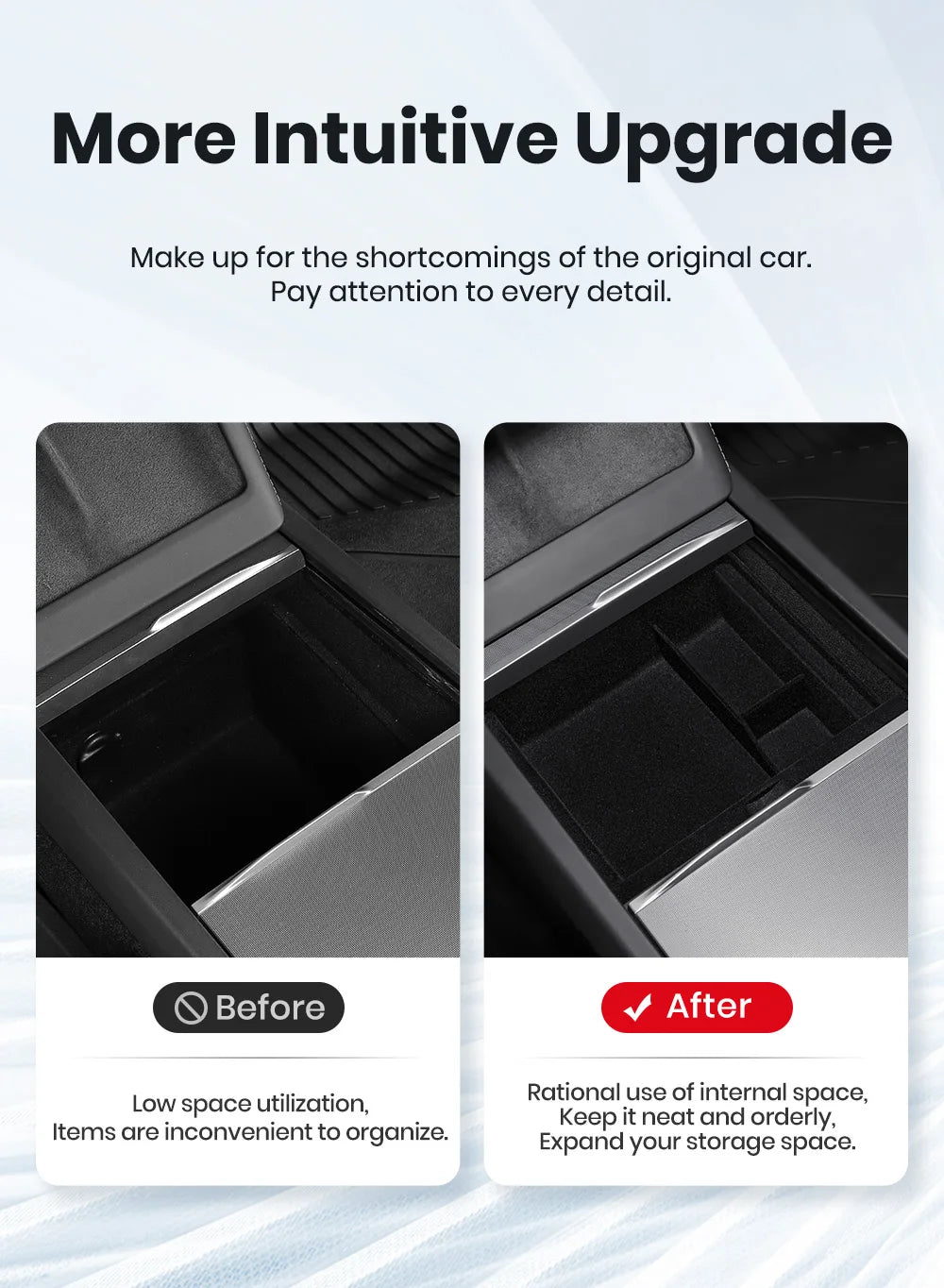 Tesla Model 3 Highland 2024 & Model Y Juniper 2025 Storage Box Set