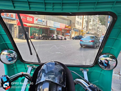 Truck Convex Mirror with Rod - Round Auxiliary Reversing Mirror