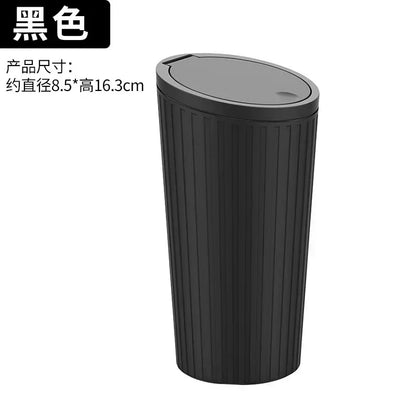 Car Trash Bin Mini - Auto Interior Garbage Container Storage Box