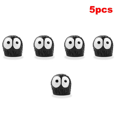 Cute Black Elf Car Interior Decoration Set - Rearview Mirror Ornaments
