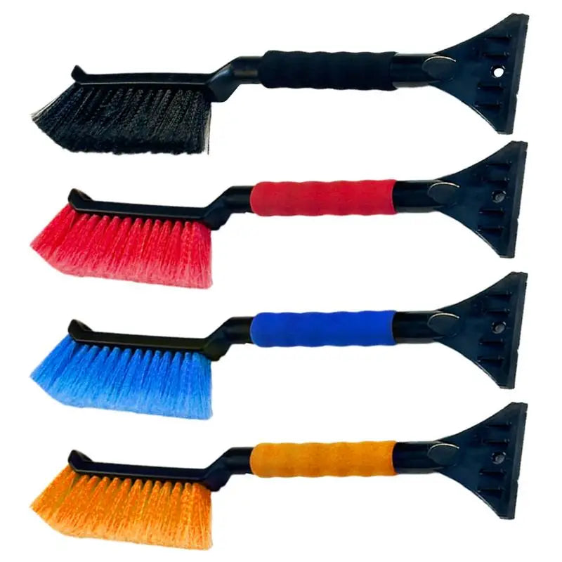 Car Snow Brush Ice Scraper - 2-in-1 Ergonomic Winter Tool