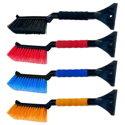 Car Snow Brush Ice Scraper - 2-in-1 Ergonomic Winter Tool